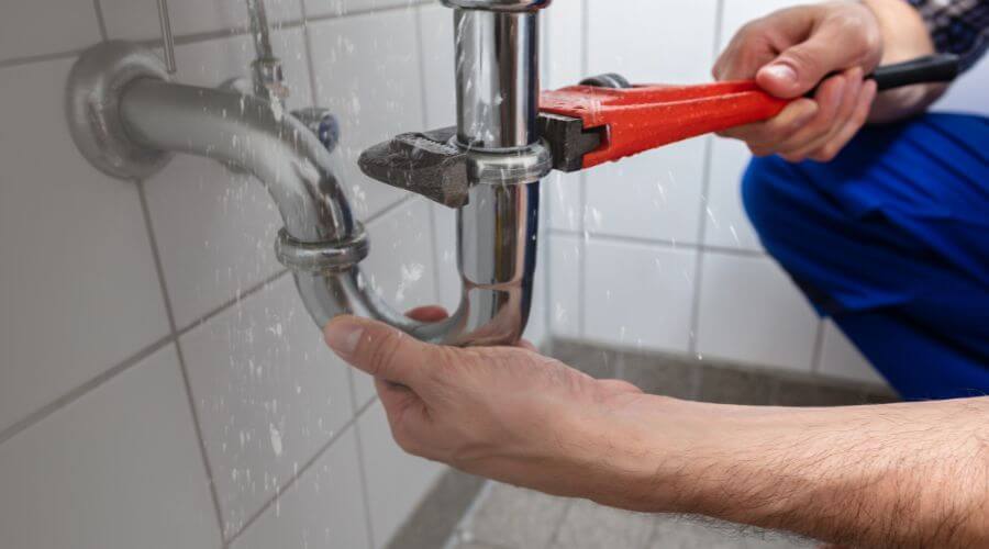 Gas tankless water heater installation in Pacific, MO